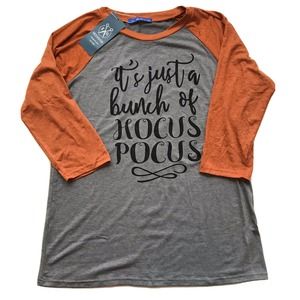 IRISGOD Hocus Pocus Raglan Shirt Baseball Tee
